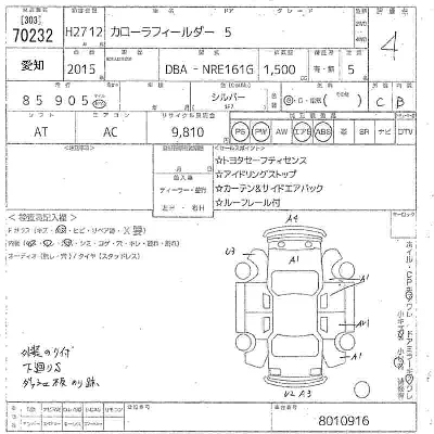 Toyota Corolla Fielder