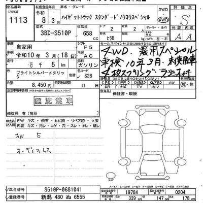 Daihatsu HIJET TRUCK