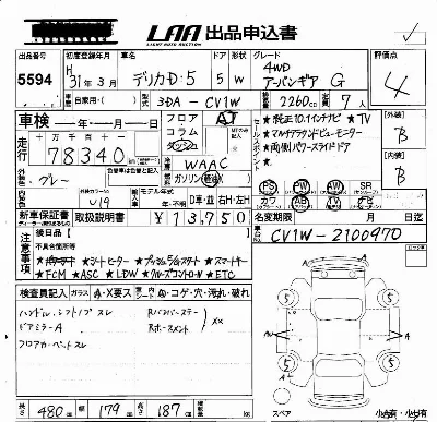Mitsubishi DELICA D5