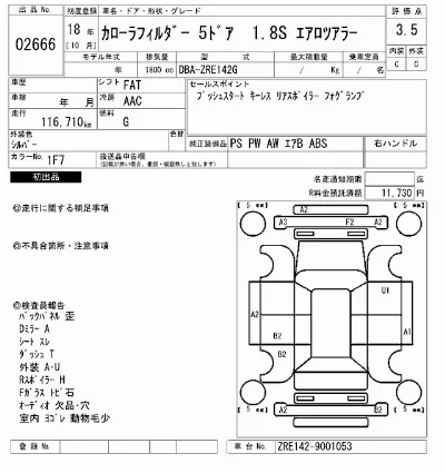 Toyota Corolla Fielder