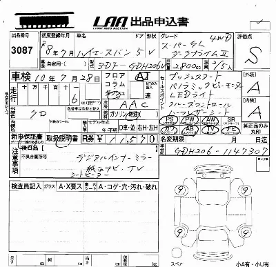 Toyota HiAce Van