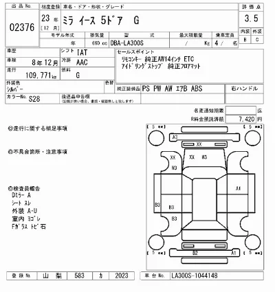 Daihatsu MIRA E S