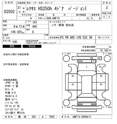 Lexus HS