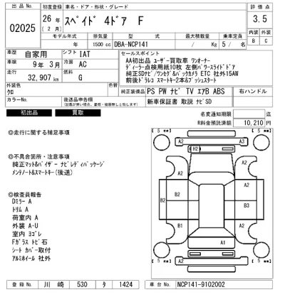 TOYOTA SPADE