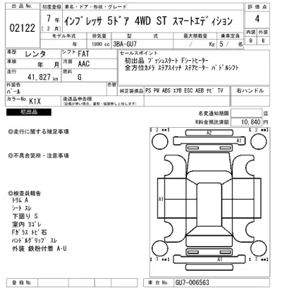 Subaru IMPREZA