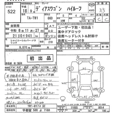 SUBARU DIAS WAGON