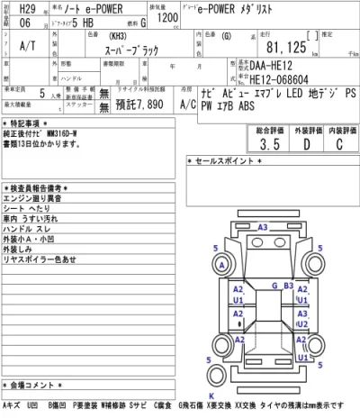 Nissan NOTE