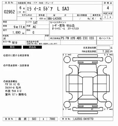 Daihatsu MIRA E S