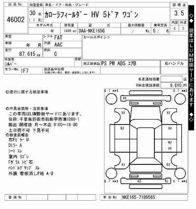 Toyota Corolla Fielder
