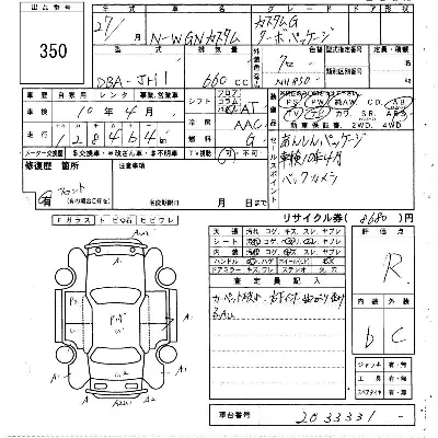 HONDA N WGN
