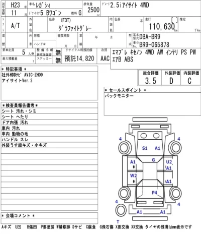 Subaru LEGACY