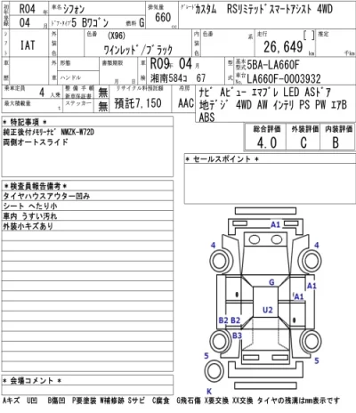 SUBARU CHIFFON
