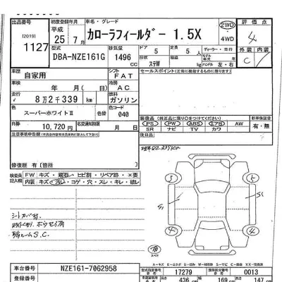 Toyota Corolla Fielder
