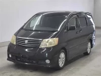 Цена авто Toyota Alphard с аукционов Японии, номер кузова ANH10W, пробег 17 000, оценка 8