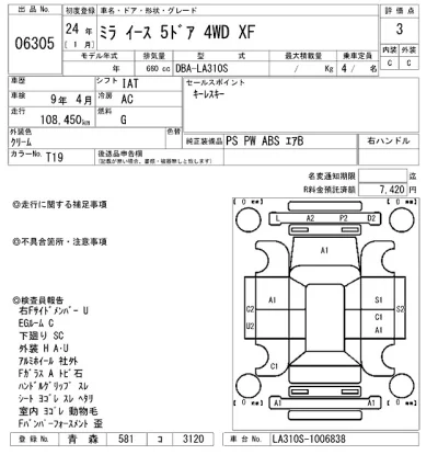 Daihatsu MIRA E S