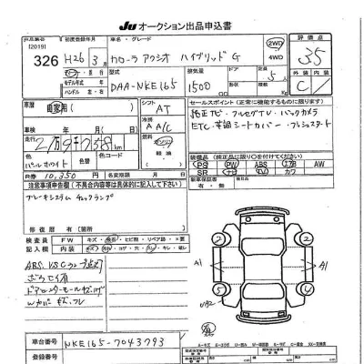 Toyota Corolla Axio