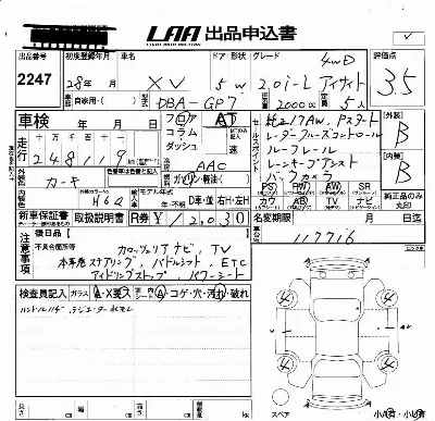 SUBARU XV