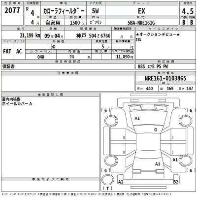 Toyota Corolla Fielder