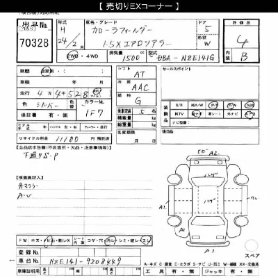Toyota Corolla Fielder