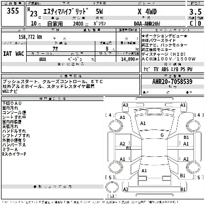Toyota Estima Hybrid