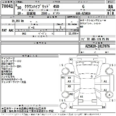 Toyota CROWN HYBRID