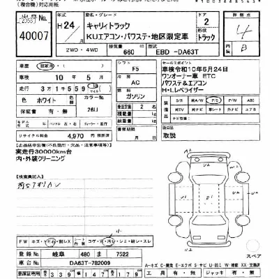 Suzuki CARRY TRUCK