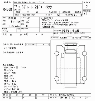 Mitsubishi FUSO SUPER GREAT