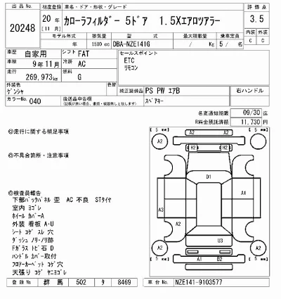 Toyota Corolla Fielder