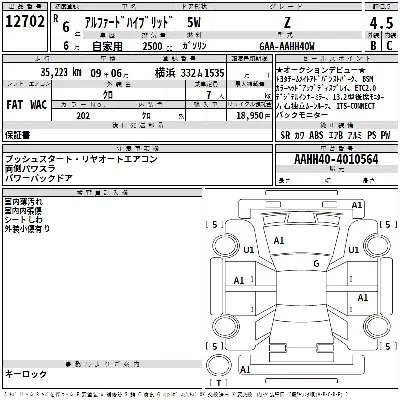 Toyota ALPHARD HYBRID