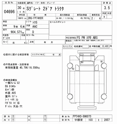 Mitsubishi FUSO SUPER GREAT