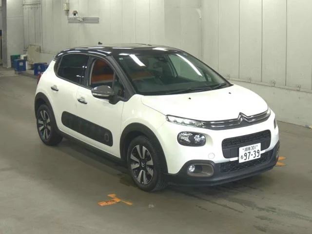 Citroen C3  с аукциона в Японии