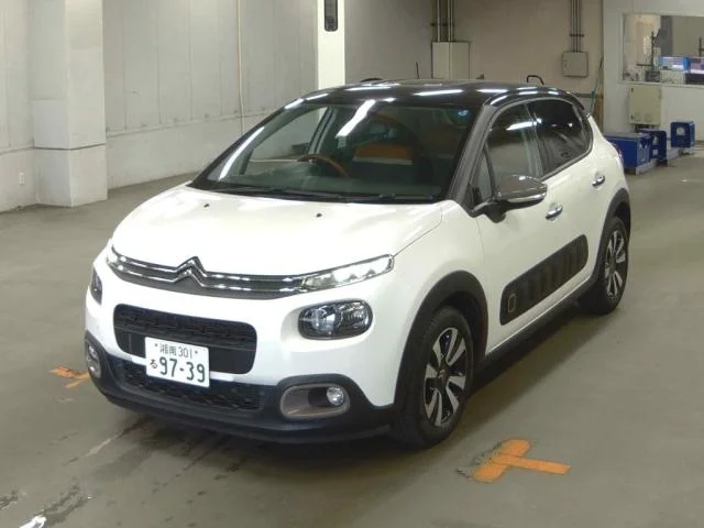 Citroen C3  с аукциона в Японии