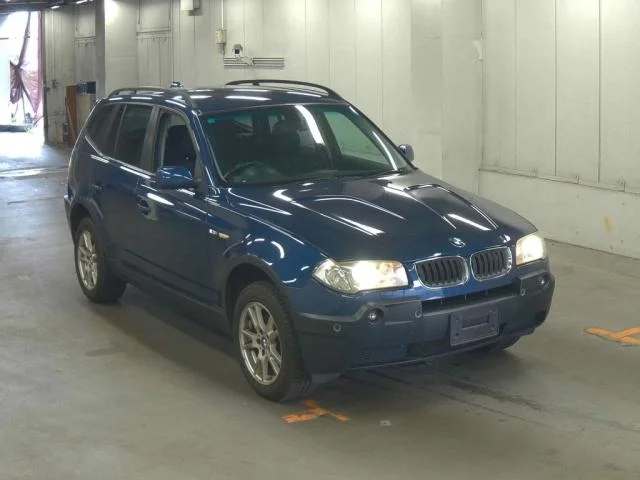 BMW X3  с аукциона в Японии