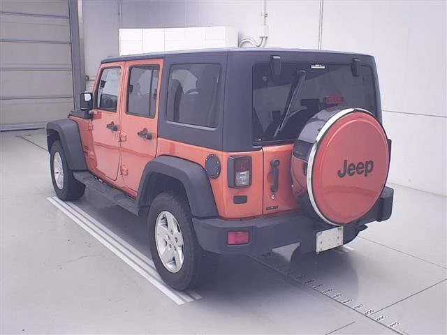 Jeep Wrangler  с аукциона в Японии