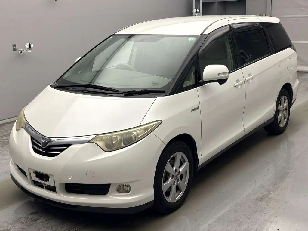 Toyota Estima Hybrid  с аукциона в Японии