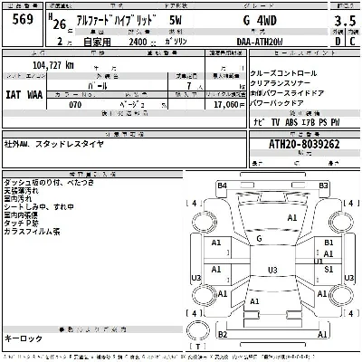 Toyota ALPHARD HYBRID