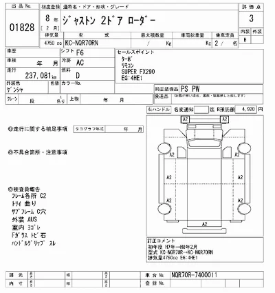 Isuzu FORWARD JUSTON