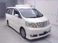 Цена авто Toyota Alphard с аукционов Японии, номер кузова ANH10W, пробег 150 000, оценка 2