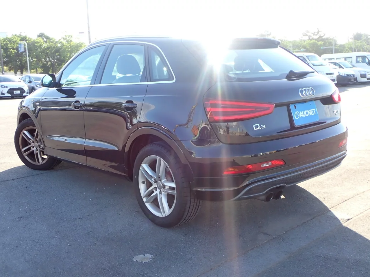 Audi Q3  с аукциона в Японии