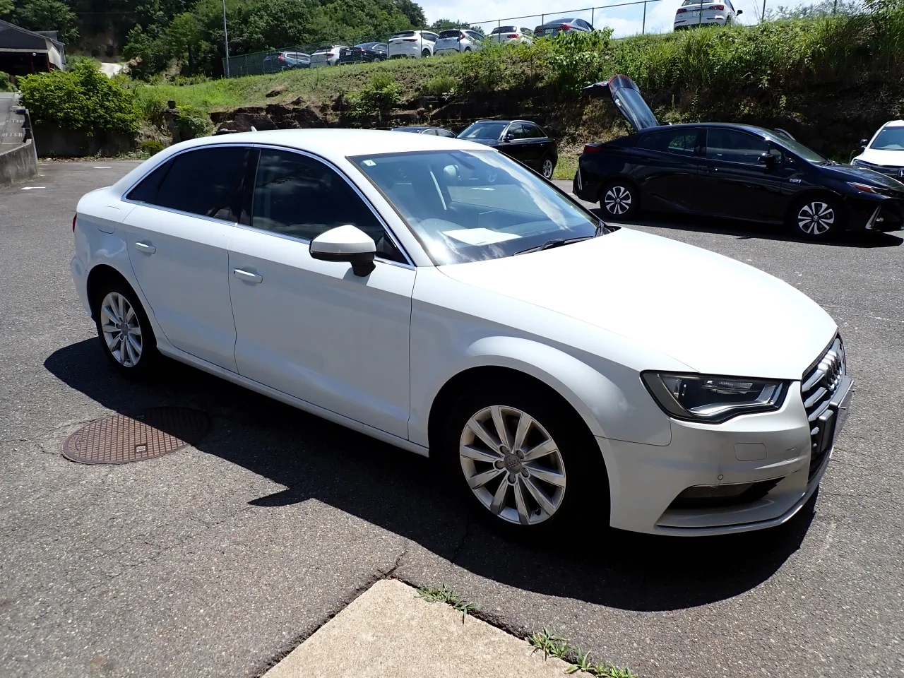 Audi A3  с аукциона в Японии