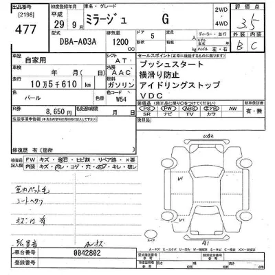 Mitsubishi MIRAGE