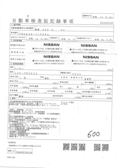 Nissan NV350 Caravan