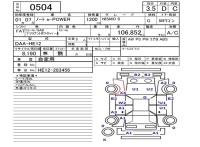 Nissan NOTE