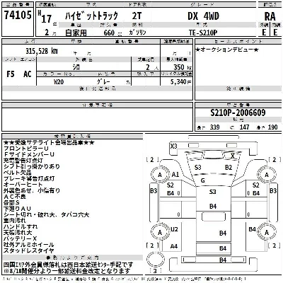 DAIHATSU HIJET TRUCK