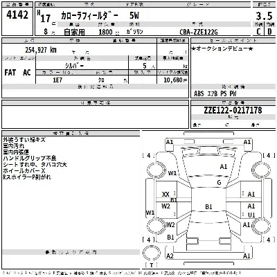 Toyota Corolla Fielder