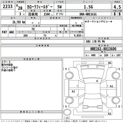 Toyota Corolla Fielder