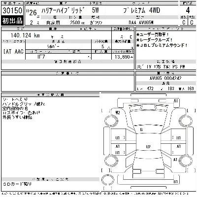 Toyota HARRIER HYBRID