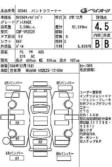 Nissan NV350 CARAVAN
