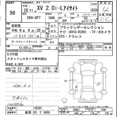 Subaru SUBARU XV