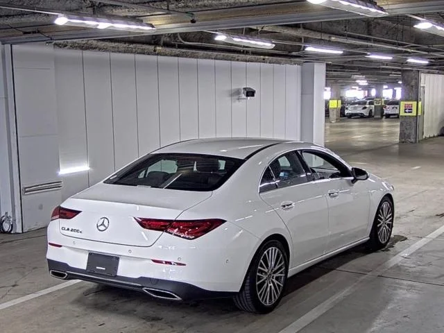 Mercedes-Benz CLA  с аукциона в Японии